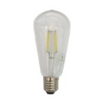 LED Pear Filament Bulb 4W E27 14CM