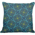 Blue Yellow Kaleidoscope Cushion - 60CM X 60CM