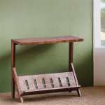Vallo Wooden Side Table