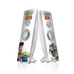 Disney Toy Story Tower Desktop Speaker-usb Interface Retail Packaged Speakers: - USB Digital Speaker. - Multimedia Stereo Speaker System - High Quality Audio