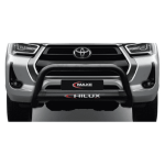 Toyota Hilux GD6 2020+ Nudge Bar Matt Black –