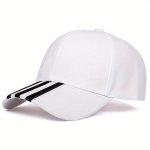Unisex Baseball Cap Adjustable Spring Summer Outdoor Hat With Curved Brim Embroidered Hip Hop Style Sport Cap Casual Sports Wear