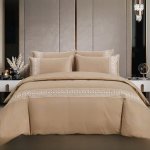 Givenchy Duvet Cover In Stone - Stone Super King