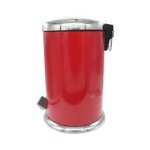 5LTR Red Dust Bin With Dome Lid SGN306