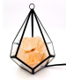 Liviza Himalayan Natural Crystal Salt Lamp With Hanging Lanterns Holder