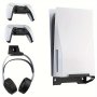 For Playstation 5 Wall Mount Stand Kit Bracket For PS5 Slim Console With Controller Hanger Hook Holder For PS5 Accessories