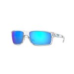 Oakley Gibston Sunglasses With Prizm Sapphire Lense & Transparent Frame
