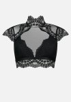 Plus Daisy Bralette - Caviar