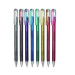 Pentel Hybrid Dual Metallic Set Of 8