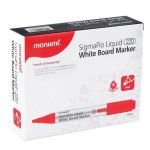 Sigmaflo Whiteboard Markers Red Box Of 12