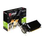 MSI Nvidia Geforce GT 710 2GD3H 2GB 64-BIT Graphics Card