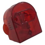 Ausma Single-plug Adaptor Euro Red