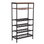 Steel Frame Adjustable Feet Symphony Wine Rack