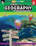 180 Days Of Geography For Sixth Grade Grade 6 - Practice Assess Diagnose Paperback