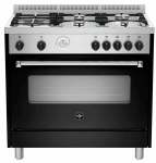 America 90CM Gas Hob & Gas Oven Gas Grill - Black - 890-960MM X 895X 600MM
