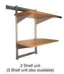 Easy Rail 3 Shelf Unit 750 500MM