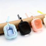 Silicone Wireless Earbud Case - Foldable Washable Protective Cover For Airpods 1 2 & Pro Prevents Scratches