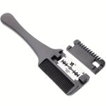 Professional Hair Thinning Comb For Home And Salon Use - Perfect For Haircutting And Razor Cutting