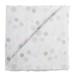 Babysense Bamboo Receiving Blanket Pink