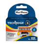 Max-shave Tech Edge Mens 5 Blade Refill 4'S