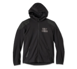 Men’s Willie G Skull Graphic Deflector 2.0 Hooded Riding Fleece