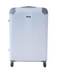 Smte 1 Piece Hard Outer Shell Luggage 30 White With Keychain