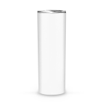 20OZ Stainless Steel Skinny Tumbler For White Lid Straw & Base Included