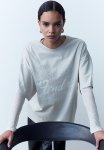 Oversized Printed T-Shirt - Light Grey Fender