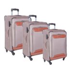 CELLINI Monte Carlo 3 Piece Luggage Set Mink