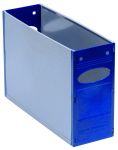 Fellowes Bankers Box Plastic Containers Solid Container - Blue 4PK