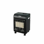 Totai MINI Rollabout Black Gas Heater 16 DK1006