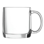 Clear Glass Mug Nordic Mug 380ML Tempered Set Of 6