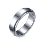 Stainless Steel Spinner Ring - 9 Us