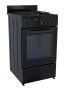 Defy - 4 Burner Full Gas Stove - Black