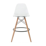 Smte Modern Acrylic Bar counter Stool With Keychain