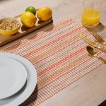 Placemat Two-tone Orange - 6 Pack
