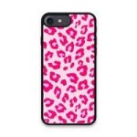 Custom Printed Tpu Cases - Apple Iphone 7 Apple Iphone 8 Apple Iphone Se 2020 Apple Iphone Se 2022 & 39 Hot Pink Leopard