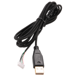 USB Cable Mice 2.1M 5 Wires Pins Plated Gaming Mouse