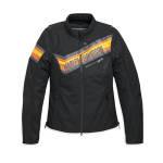 Women’s Sidari Mesh & Textile Riding Jacket – Black