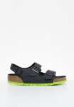 Birkenstock Milano Kids Bf Desert Soil Black Lime Narrow - Desert Soil Black Lime