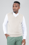 Sleeveless Knit Pullover - Sustained Grey - Sustained Grey XXL