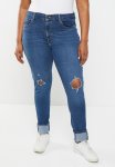Levi's Curvy Hirise Super Skinny - Lapis Decibel