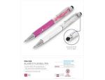 Allure Stylus Ball Pen - Solid White