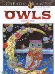 Creative Haven Owls Coloring Book Paperback