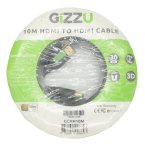 Gizzu High Speed V1.4 HDMI 10M Cable With Ethernet