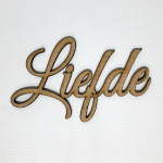 Wood Great Vibes Liefde