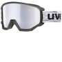 Uvex Athletic Fm Ski Goggles - Black-silver