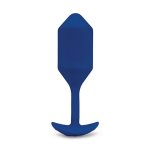 B-vibe - Vibrating Snug Plug 4 XL Navy