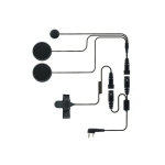 Helmet Headset- Quick Disconnect- Finger Ptt- 2 Pin Plug For ZA-725- ZA-758- ZA-720- ZA-721- ZA-723- TX-8 Radio