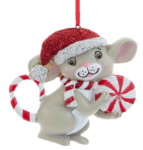Dala Resin Peppermint Mouse With Lollipop